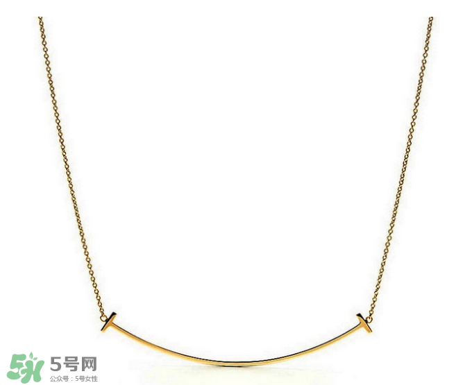 Tiffany t笑臉項鏈專柜價格 Tiffany t項鏈多少錢？