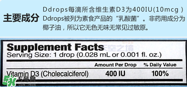 ddrops d3有副作用嗎？ddrops d3有不良反應(yīng)嗎？