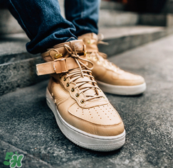 nike sf af1 mid空軍一號蘑菇色上腳效果怎么樣？