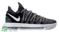 nike kd 10 oreo多少錢？耐克杜蘭特10代奧利奧配色專柜價(jià)格