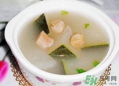 孕婦能喝冬瓜湯嗎？懷孕可以喝冬瓜湯嗎