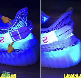 adidas yeezy 350 v2 boost zebra白斑馬真假怎么分辨？