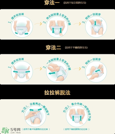 拉拉褲怎么穿？拉拉褲使用方法