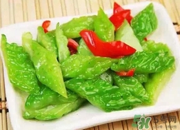 苦瓜為什么苦？苦瓜為什么要焯水