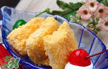 油炸冰淇淋為什么不化？油炸冰淇淋的做法