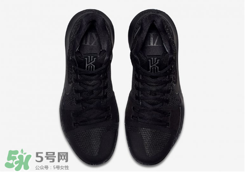 nike kyrie 3 triple black多少錢？耐克歐文3代純黑配色專柜價格