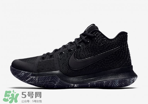 nike kyrie 3 triple black耐克歐文3代純黑配色什么時候發(fā)售？