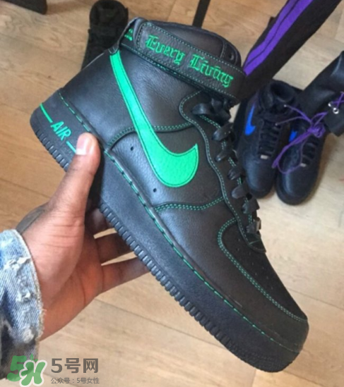 vlone與nike air force 1high聯(lián)名款運(yùn)動(dòng)鞋配色有哪幾種？