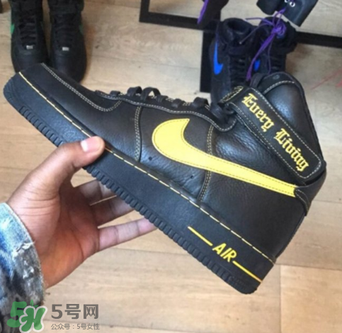 vlone與nike air force 1high聯(lián)名款運(yùn)動(dòng)鞋配色有哪幾種？