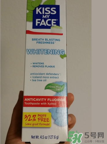 KISS MY FACE牙膏怎么樣？KISS MY FACE牙膏好不好？
