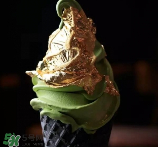 金箔冰淇淋不會中毒嗎？金箔冰淇淋能吃嗎