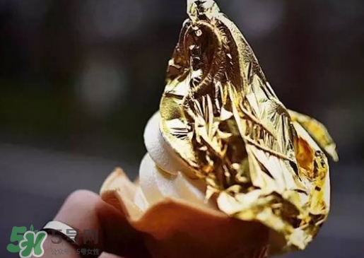 金箔冰淇淋不會中毒嗎？金箔冰淇淋能吃嗎