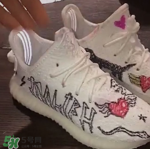 adidas yeezy 350 boost v2兒童定制版在哪買_怎么買？