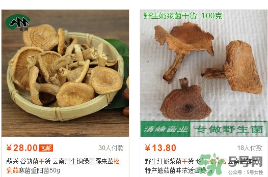 松乳菇多少錢(qián)一斤？松乳菇干貨多少錢(qián)一斤