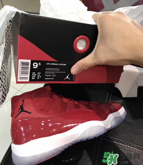 air jordan 11 gym red安東尼全紅配色實(shí)物怎么樣？