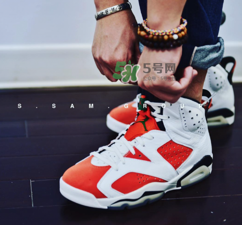 air jordan 6 gatorade配色上腳效果怎么樣？