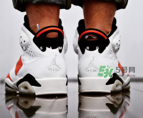 air jordan 6 gatorade配色上腳效果怎么樣？