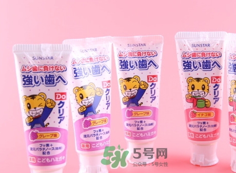 sunstar巧虎牙膏可吞咽嗎？巧虎牙膏幾歲可以用