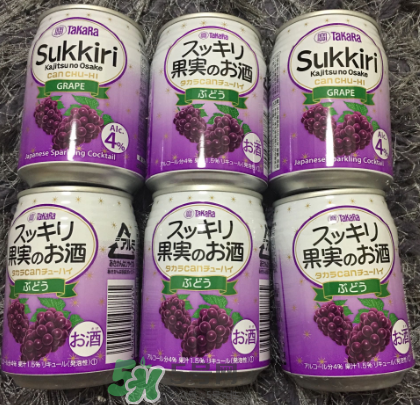 日本takara加氣雞尾酒好喝嗎？takara加氣雞尾酒有幾個口味？