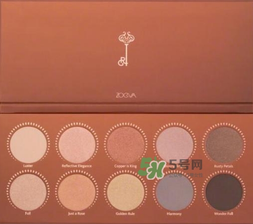 zoeva玫瑰金眼影盤怎么畫？zoeva rose golden畫法教程