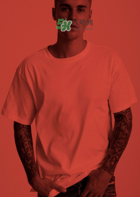 justin bieber與hanes合作款個(gè)人hanes t恤在哪買_多少錢？