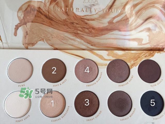 zoeva naturally yours眼影盤怎么畫？naturally yours教程