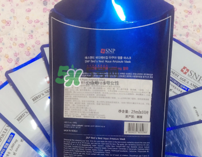 SNP燕窩面膜含酒精嗎？SNP燕窩面膜成分
