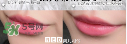 紀(jì)梵希變色唇膏和迪奧變色唇膏哪個好_怎么選？