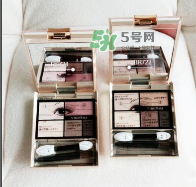 Maquillage心機眼影試色  Maquillage心機五色眼影怎么樣？