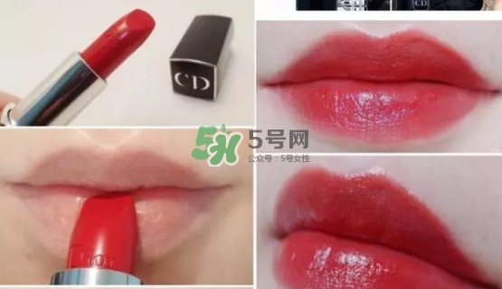 迪奧999迷你口紅多少錢？迪奧999中樣口紅專柜價格