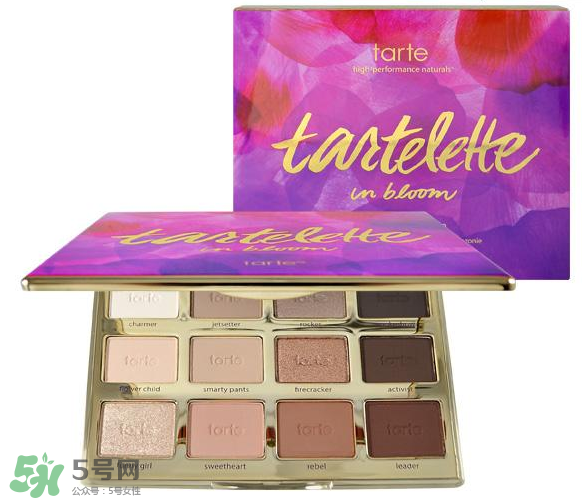 Tartelette in bloom眼影盤怎么樣？Tartelette in bloom眼影盤試色