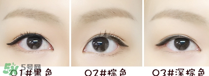 夢妝眼線膏怎么樣？夢妝眼線膏色號試色