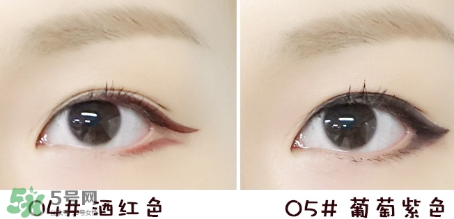 夢妝眼線膏怎么樣？夢妝眼線膏色號試色
