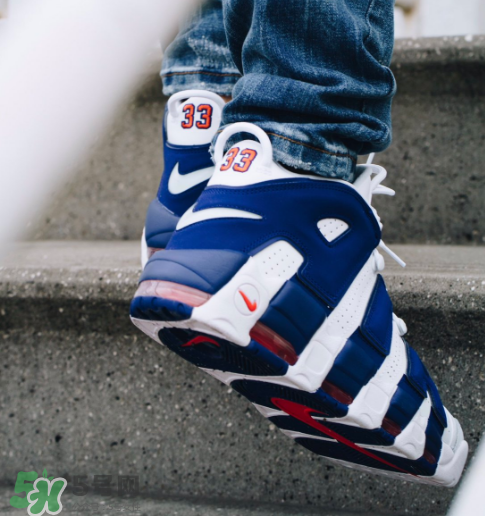 nike air more uptempo尼克斯配色上腳效果怎么樣？