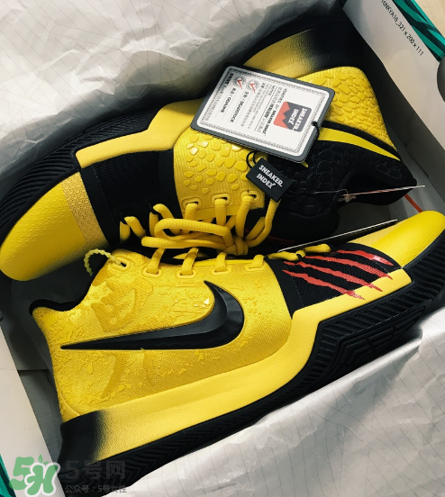 nike kyrie3 mamba mentality怎么樣？歐文3李小龍配色開箱測(cè)評(píng)