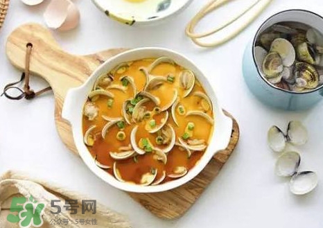 蛤蜊蒸蛋孕婦能吃嗎？蛤蜊蒸蛋寶寶能吃嗎