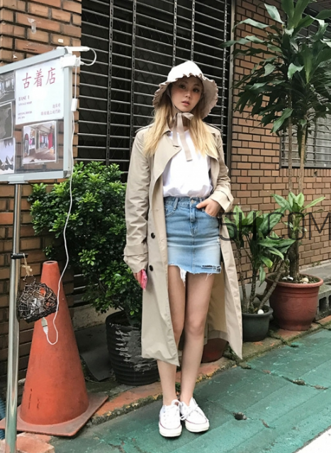 卡其色風(fēng)衣配什么鞋子？卡其色風(fēng)衣搭配鞋子圖片