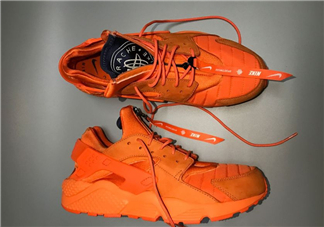 nike air huarache華萊士拉鏈款實物什么樣？