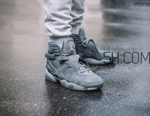 air jordan 8 retro cool grey上腳效果怎么樣？