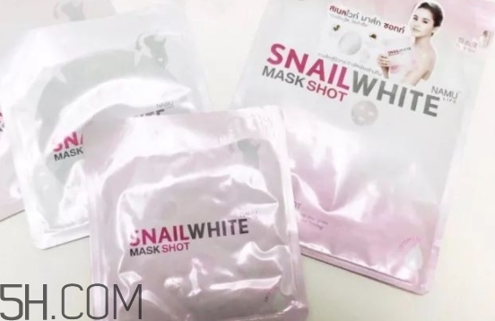 snail white蝸牛面膜使用方法 snail white蝸牛面膜要洗嗎？
