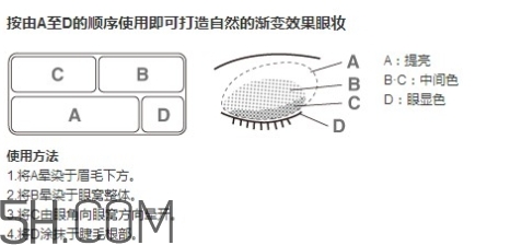 muji無印良品眼影怎么用？無印良品眼影試色