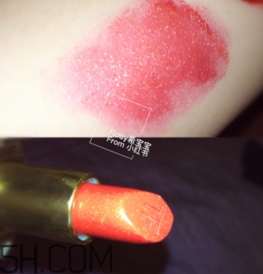 錦鯉色口紅是什么顏色？錦鯉色口紅試色