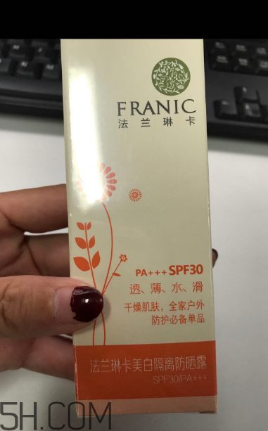 法蘭琳卡防曬霜好用嗎？法蘭琳卡防曬霜用法