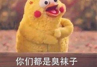 你們都是臭襪子什么意思？你們都是臭襪子表情包