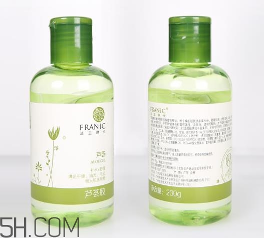 法蘭琳卡蘆薈膠怎么用？法蘭琳卡蘆薈膠有幾種？