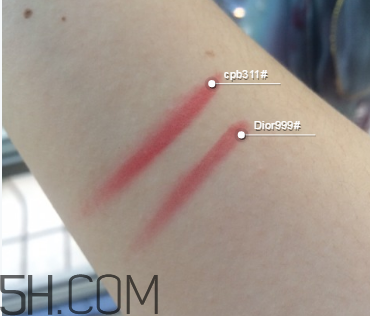 迪奧999和cpb311哪個(gè)好看？cpb奢華艷光唇膏價(jià)格多少錢？