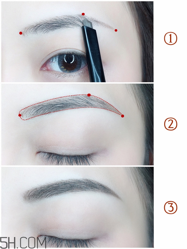 怎樣畫適合自己的眉毛 超詳細畫眉步驟圖解 怎樣畫適合自己的眉毛 超詳細畫眉步驟圖解