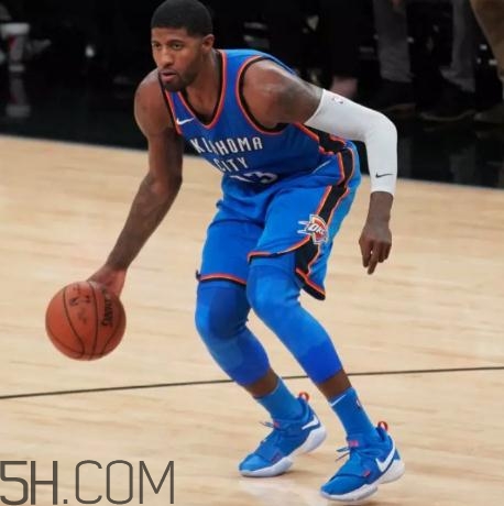 nike pg1 blue suede實物什么樣？