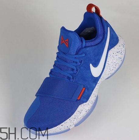 nike pg1 blue suede實物什么樣？