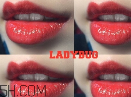 mac lady bug掉色嗎？mac ladybug真假辨別